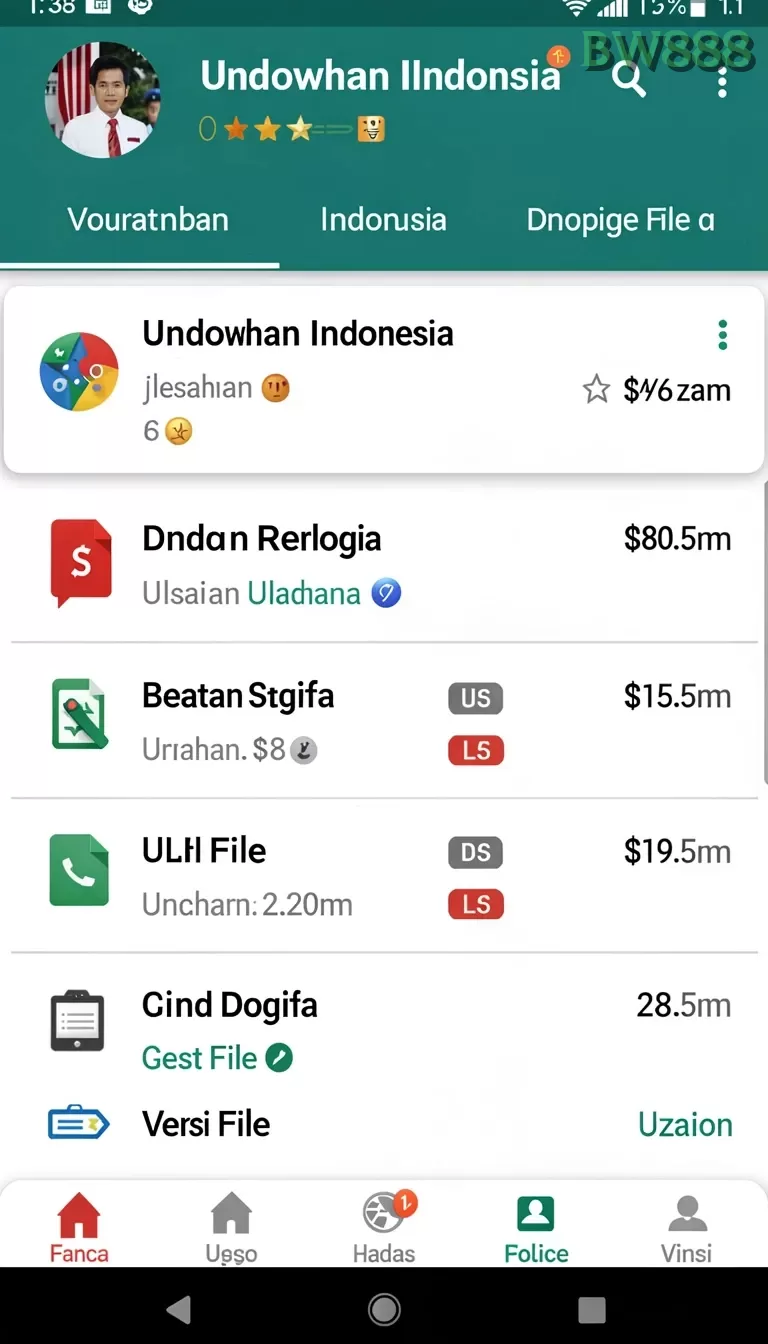 Cuplikan layar TUNAS4D — pengaturan akun