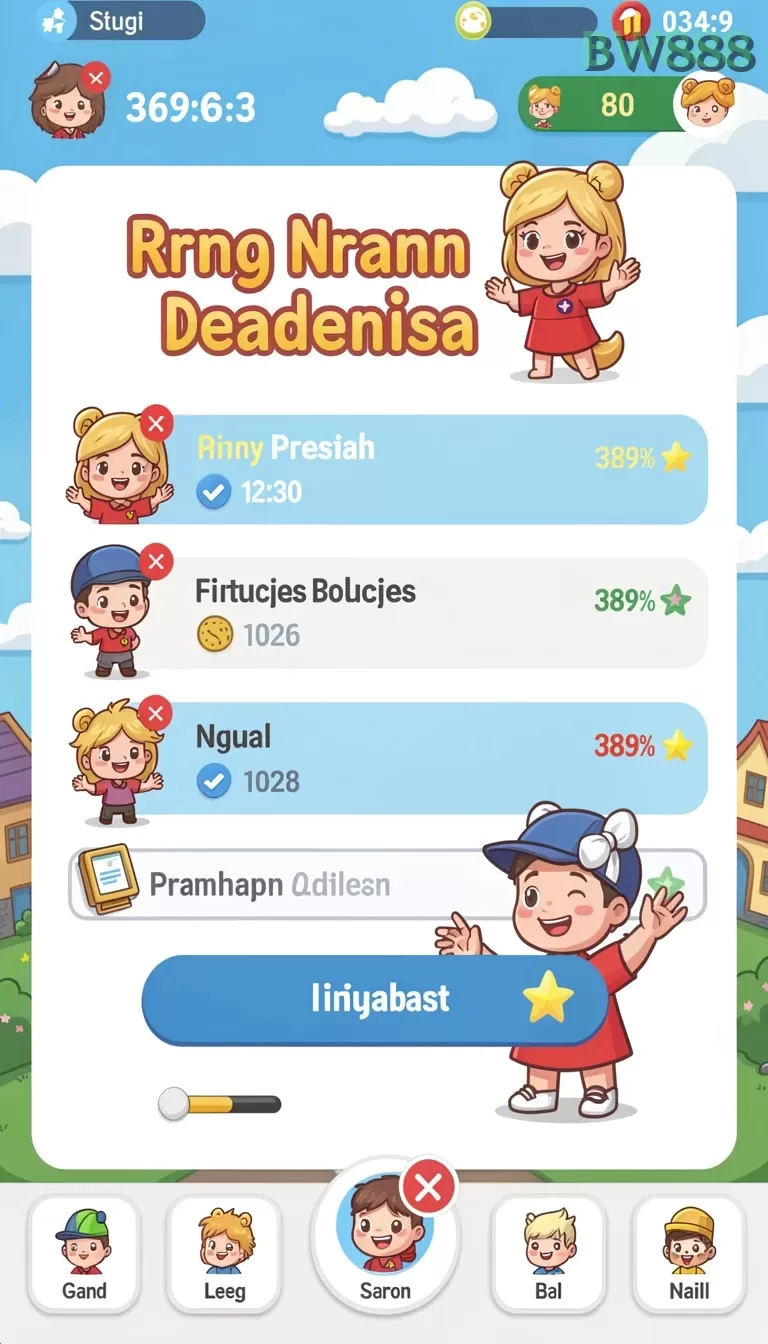 Cuplikan layar TUNAS4D — menu navigasi