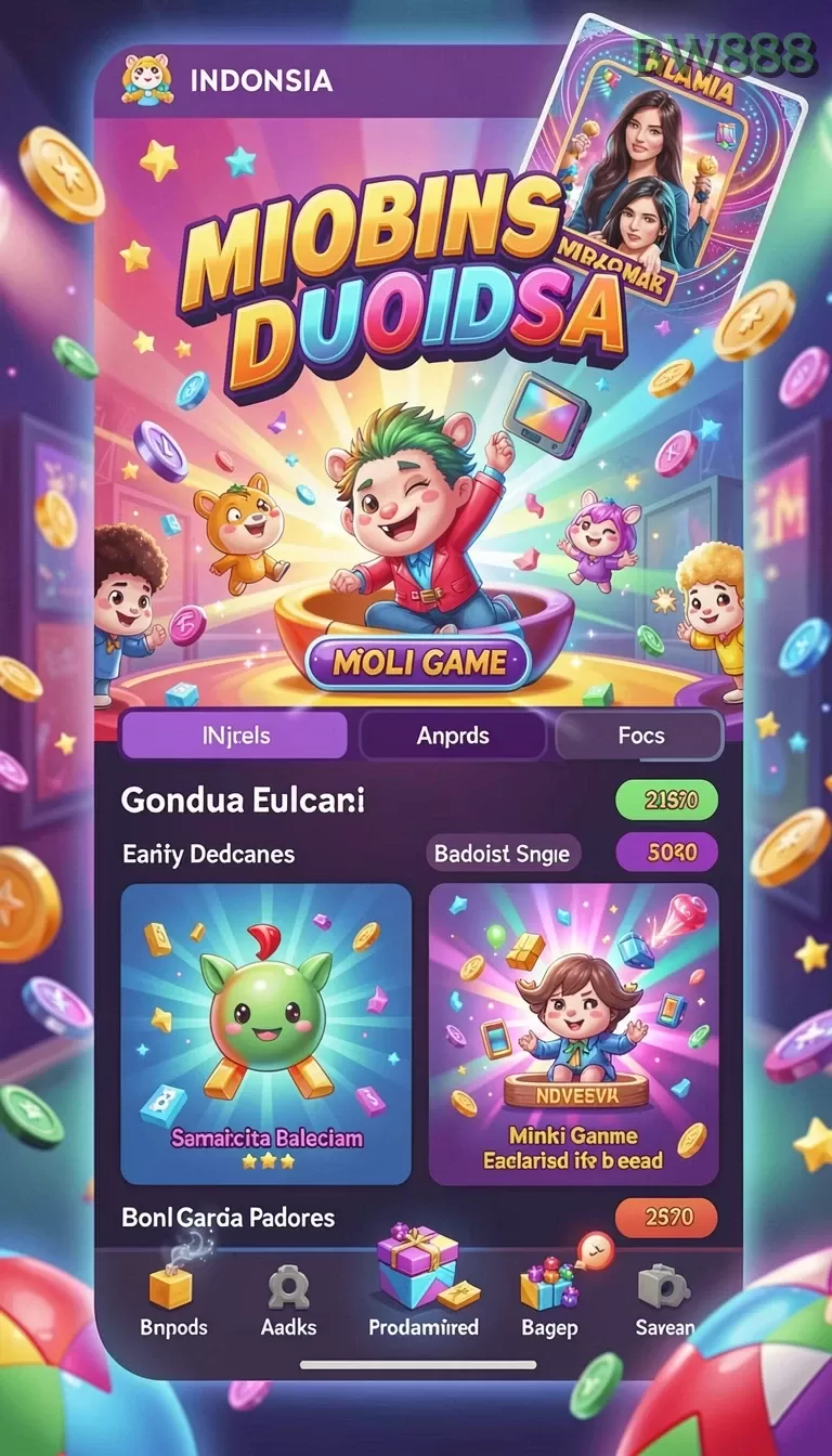 Cuplikan layar 77RP — menu navigasi